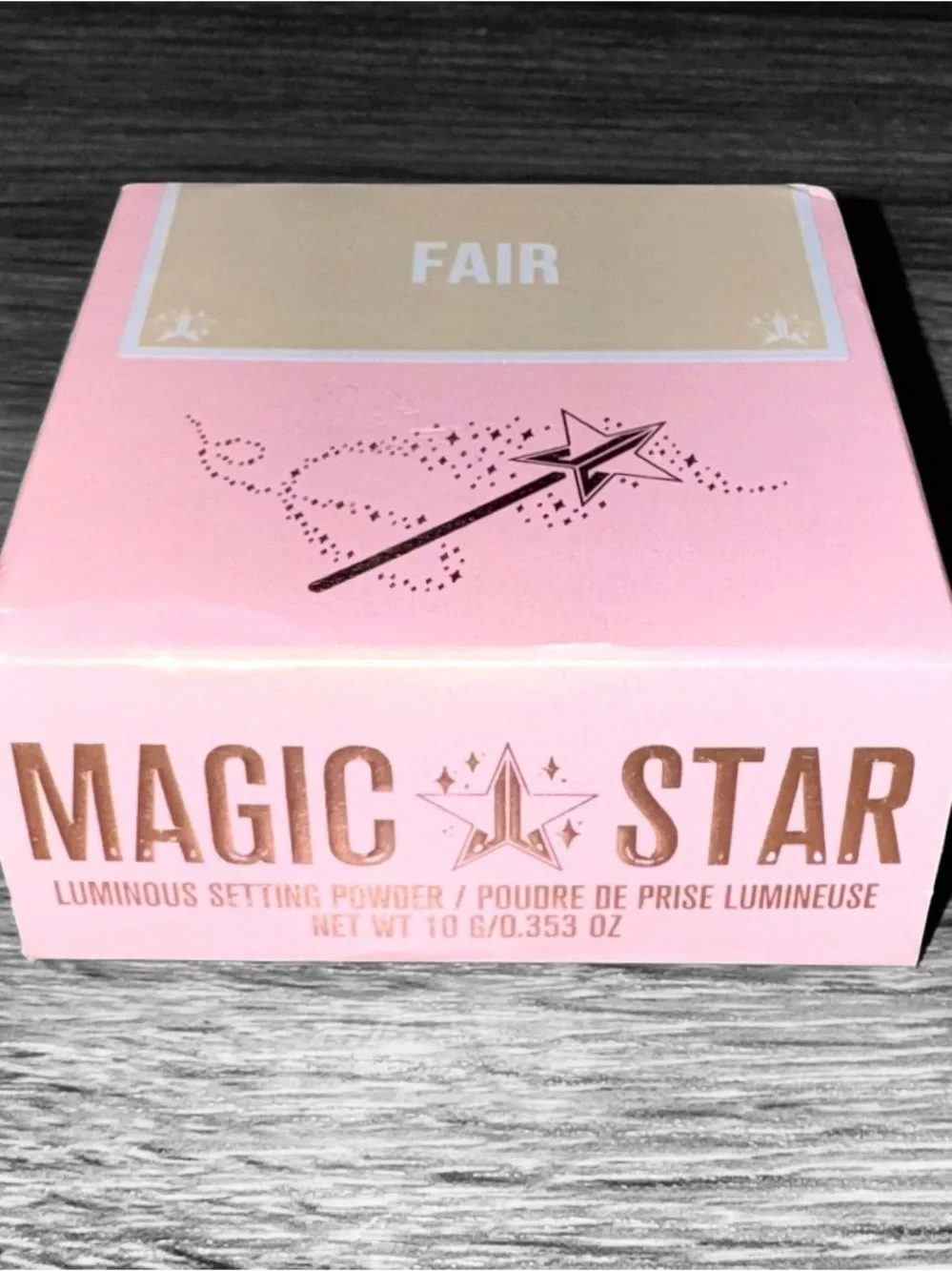 Jeffree Star MAGIC STAR™ SETTING POWDER in Fair NIB